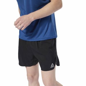 Spodenki Męskie Reebok Running Essentials 12 cms Czarne PL 25USBNM